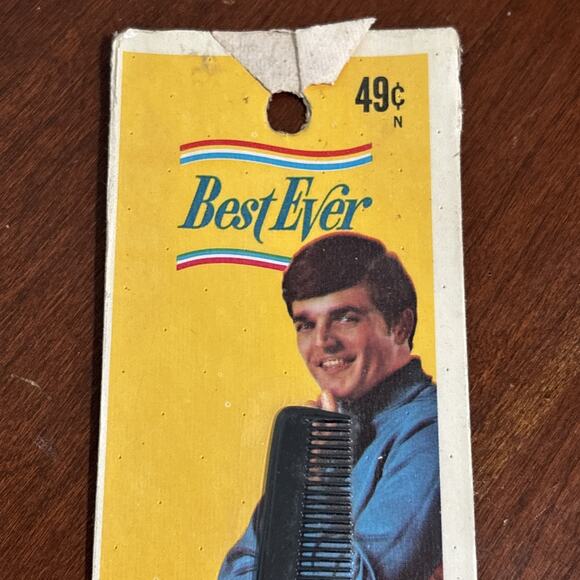 Ajax Comb Co. Vintage Barber Comb NOS NEW SEALED VINTAGE - Picture 2 of 6